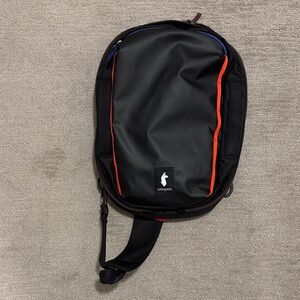 cotopaxi 13 L Chasqui Sling Bag Sling Black with Orange Accents